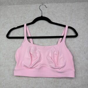 Pink Sports Bra